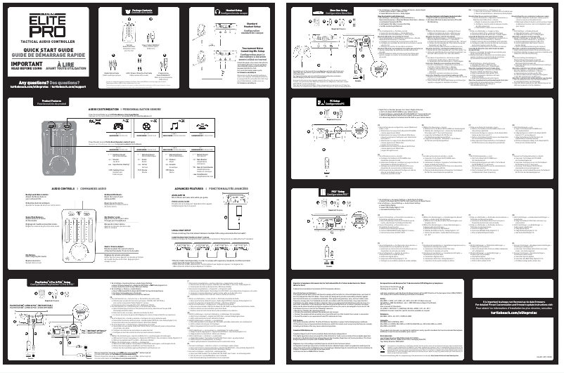 Imagen de la primera página del manual del dispositivo Elite Pro TAC