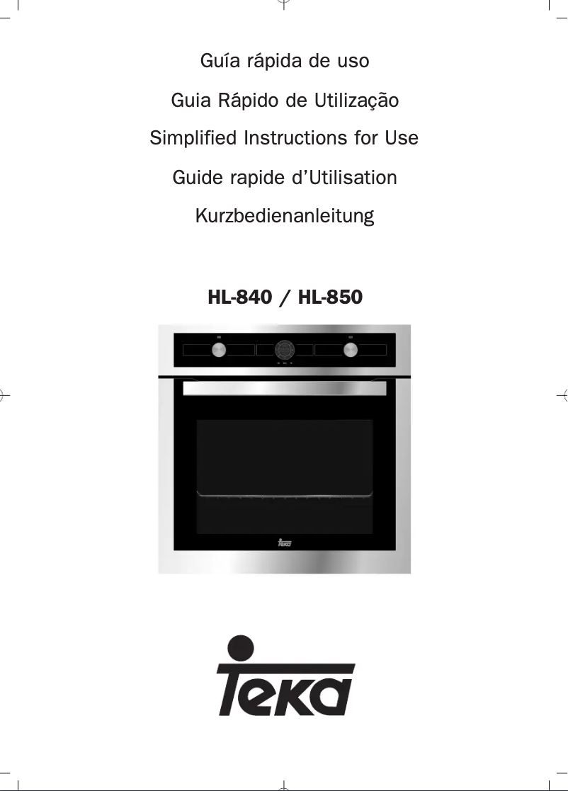 Image de la première page du manuel de l'appareil HL-840