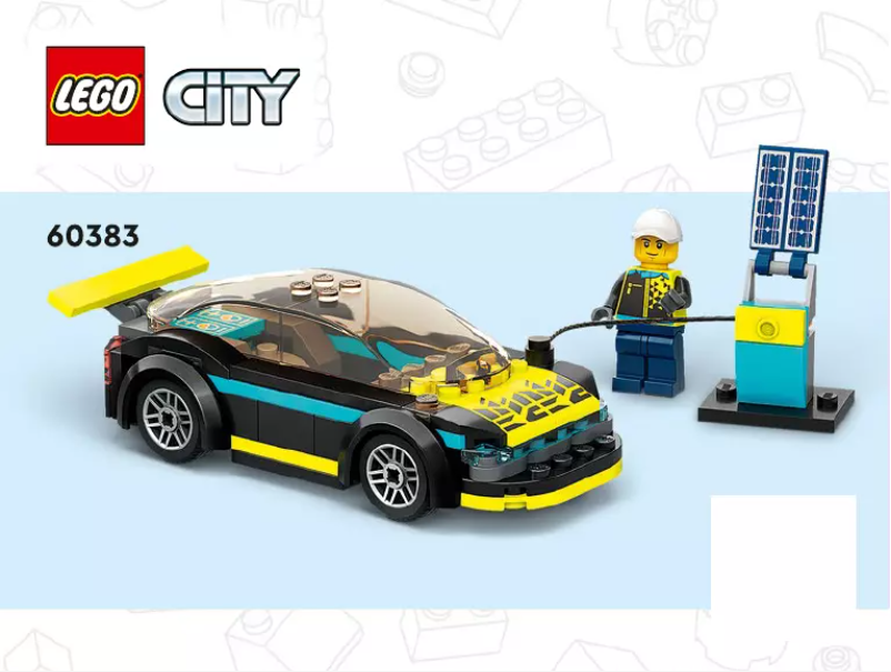 Page 1 de la notice Manuel utilisateur Lego City 60383