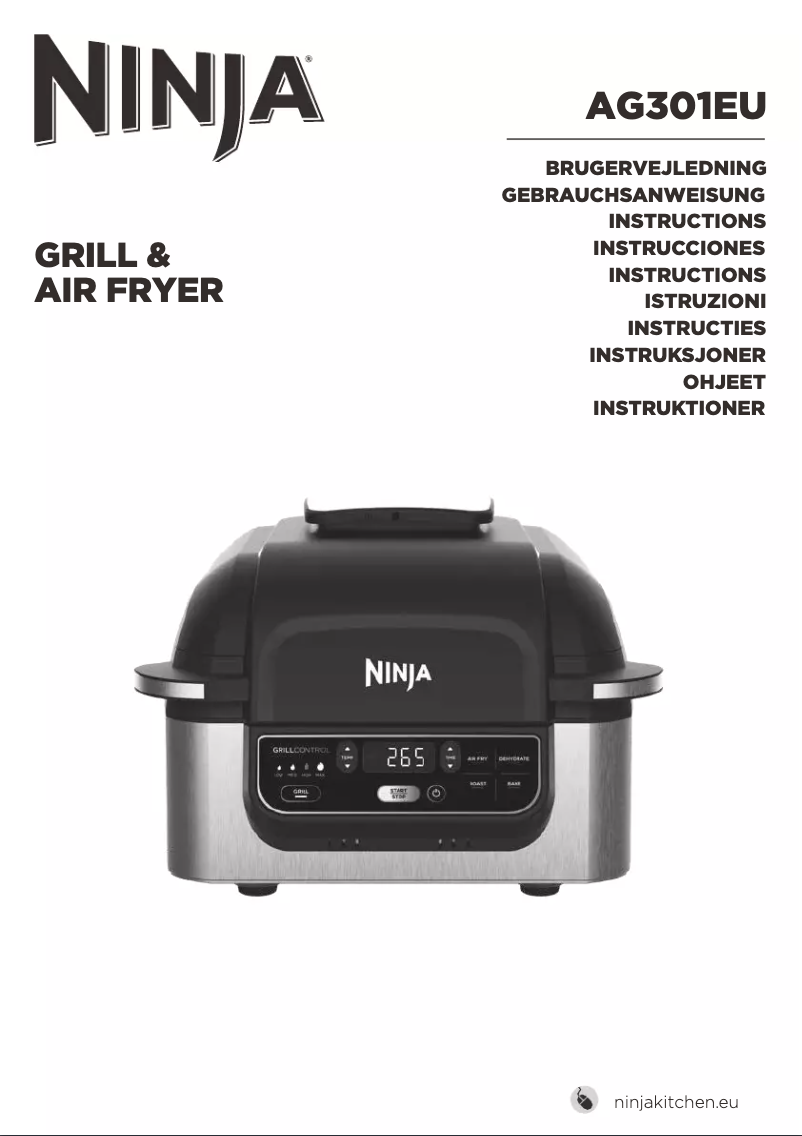 Page n°1 - Manuel utilisateur Ninja AG301EU