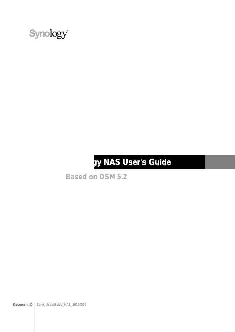 Page n°1 - Manuel utilisateur HGST DS216se