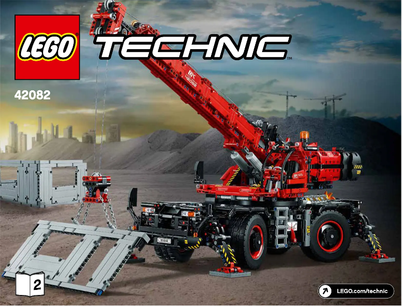 Page 1 de la notice Manuel utilisateur Lego Technic 42082