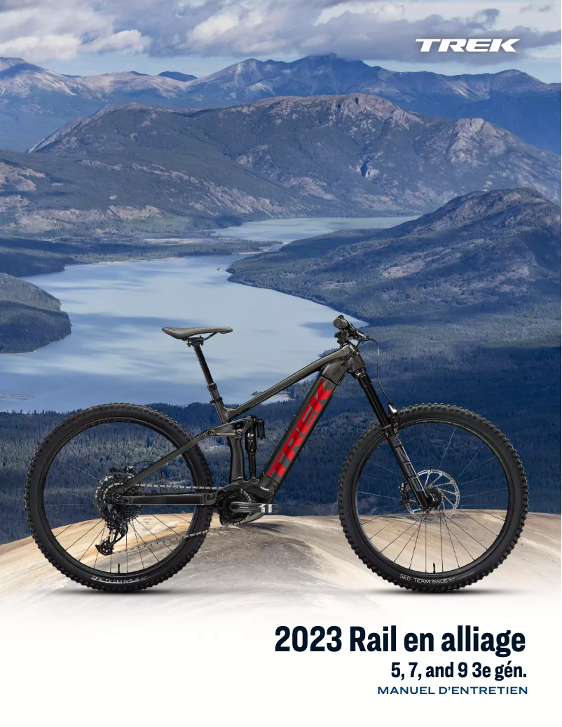 Page 1 de la notice Manuel utilisateur Trek Rail 5 Gen 3