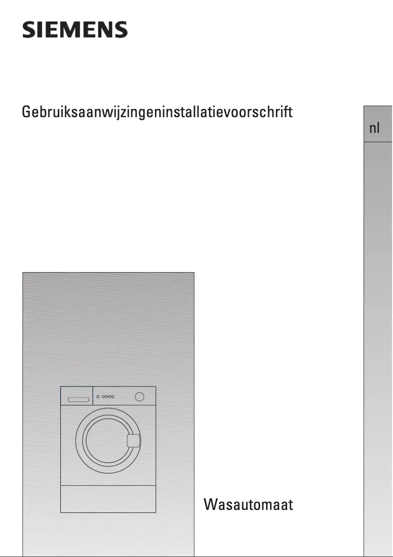 Page n°1 - Manuel utilisateur Siemens WXLI4240