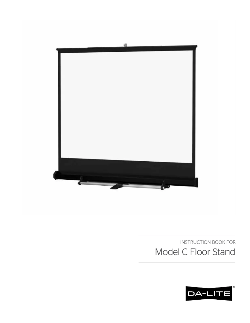 Image de la première page du manuel de l'appareil Floor Model C