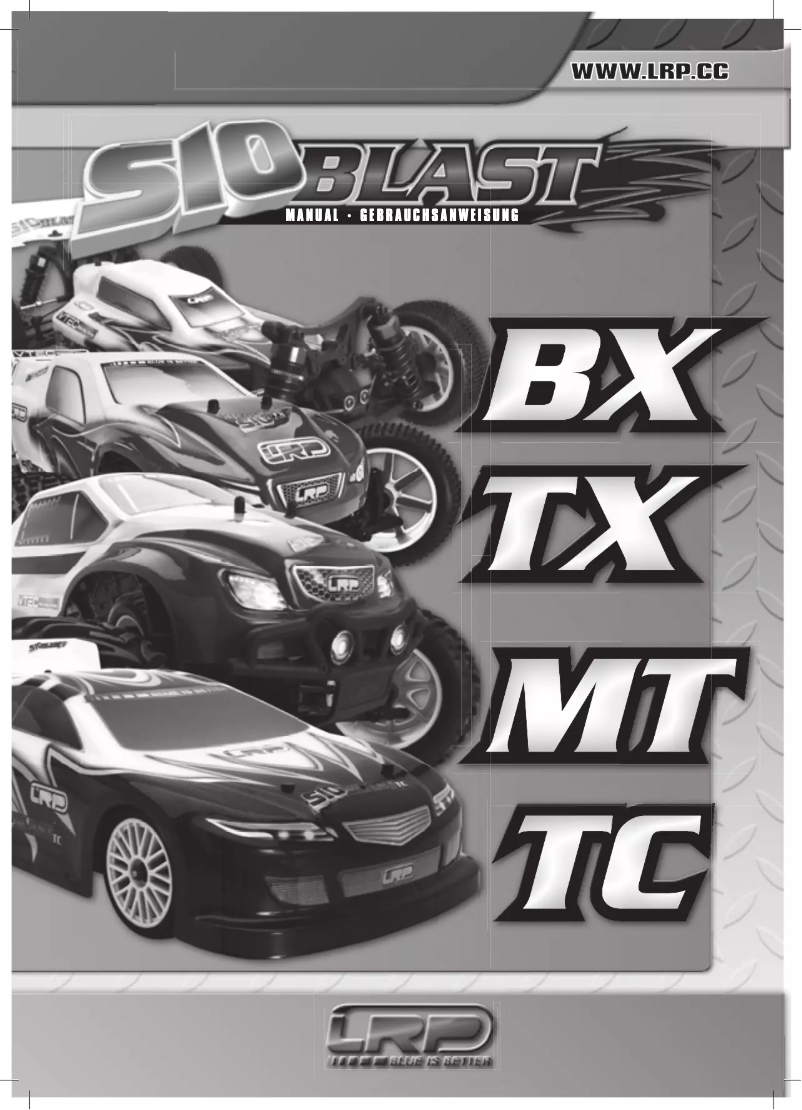 Image de la première page du manuel de l'appareil S10 Blast TC Mercedes-Benz DTM