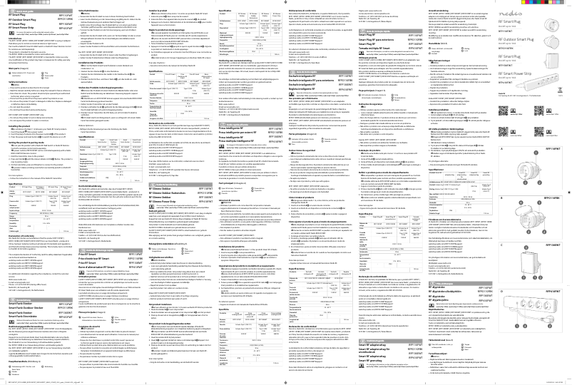 Image de la première page du manuel de l'appareil RFPO110FBK