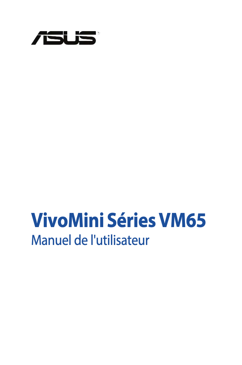 Image de la première page du manuel de l'appareil VivoMini VM65N
