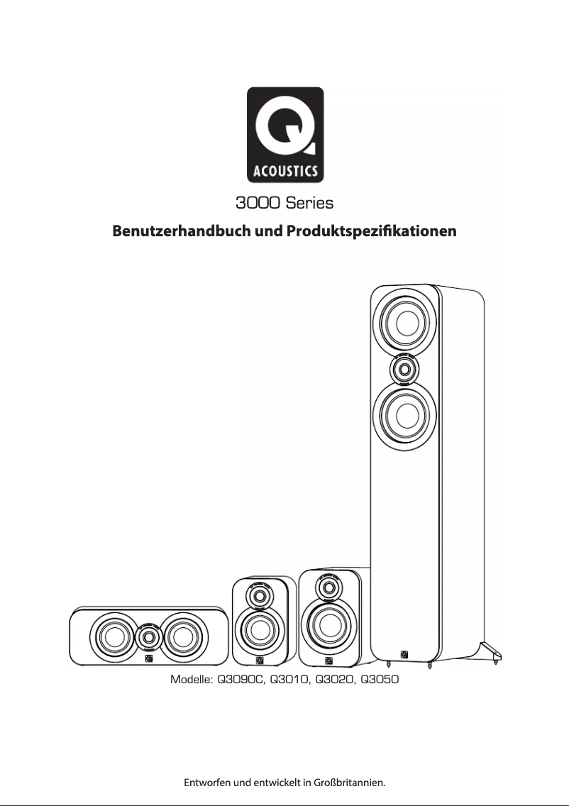 Page n°1 - Manuel utilisateur Q Acoustics 3020