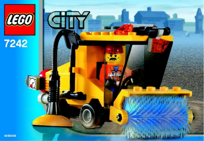 Image de la première page du manuel de l'appareil Street Sweeper