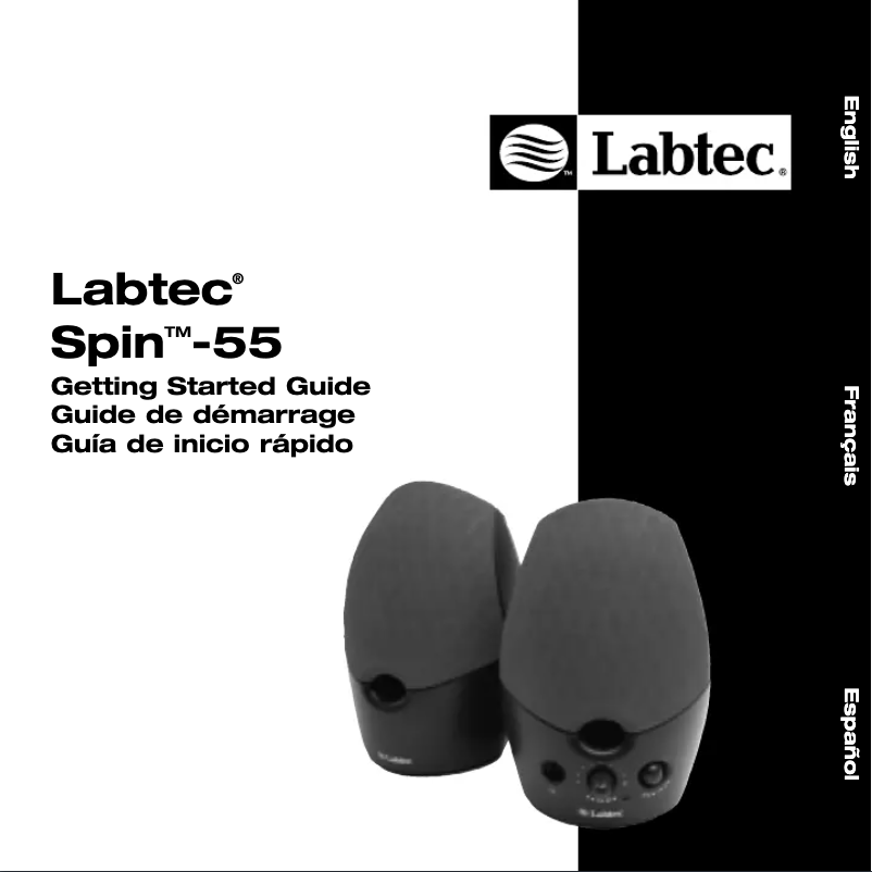 Image de la première page du manuel de l'appareil Spin 55