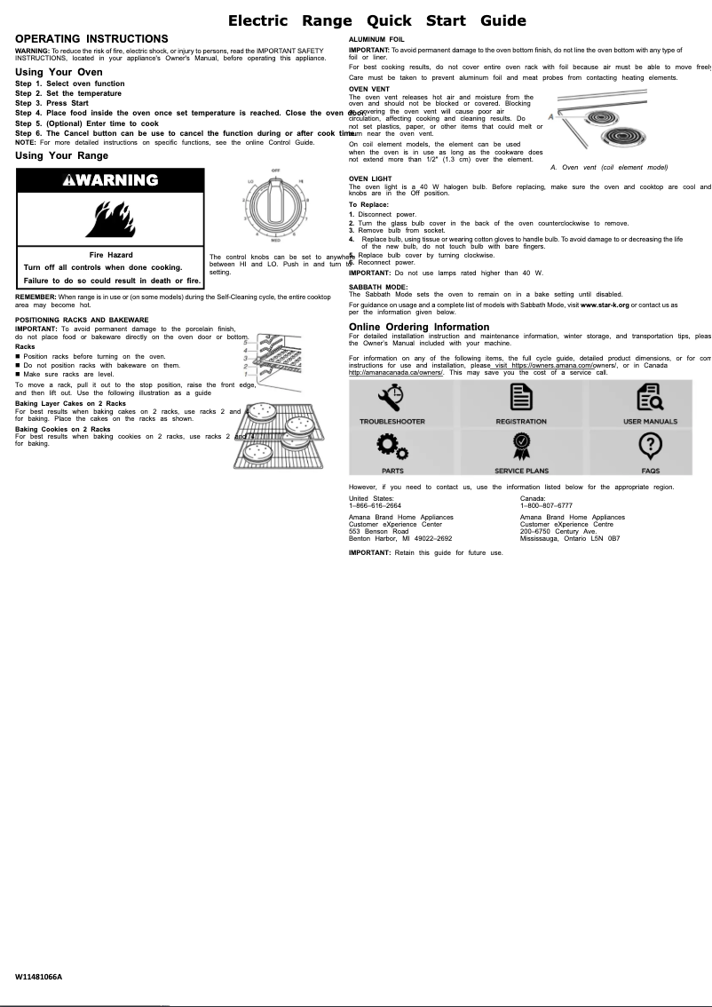 Image de la première page du manuel de l'appareil ACR4503SFW