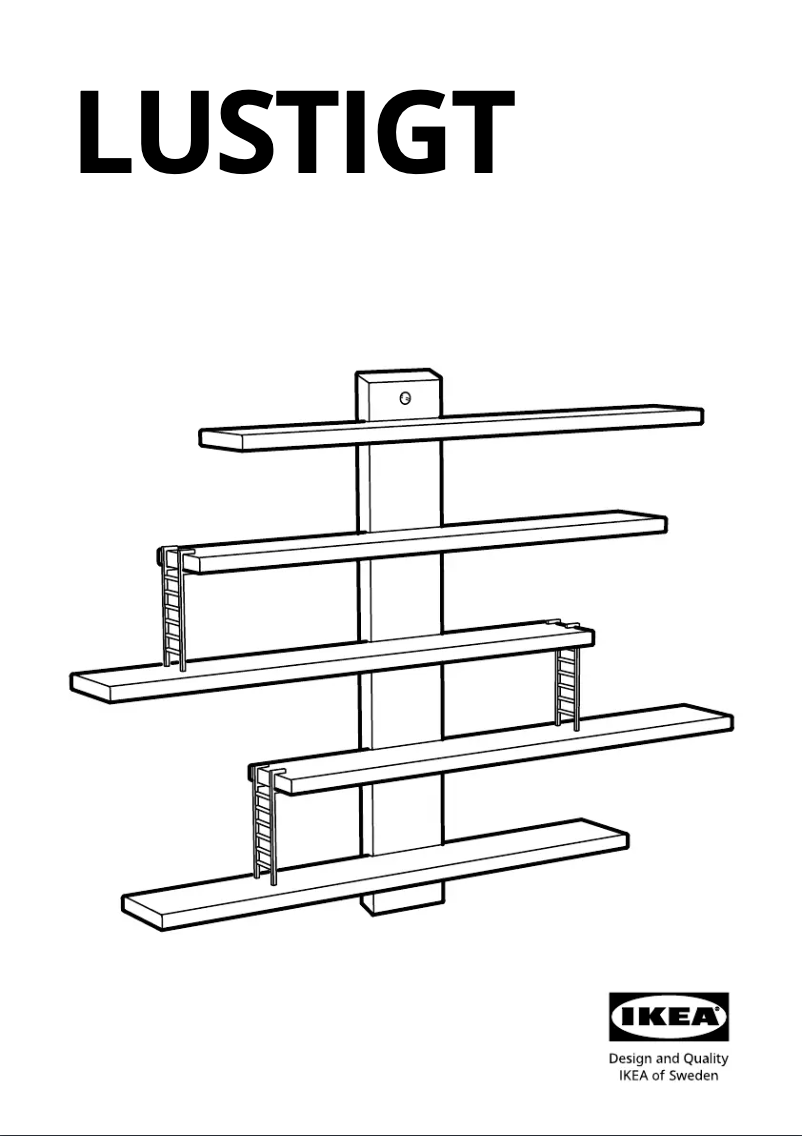 Imagen de la primera página del manual del dispositivo LUSTIGT 103.818.53