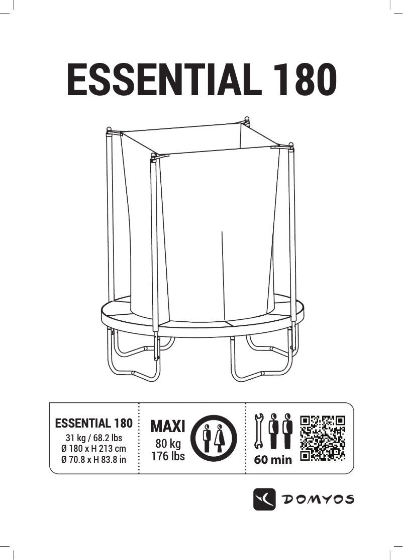 Imagen de la primera página del manual del dispositivo ES 180