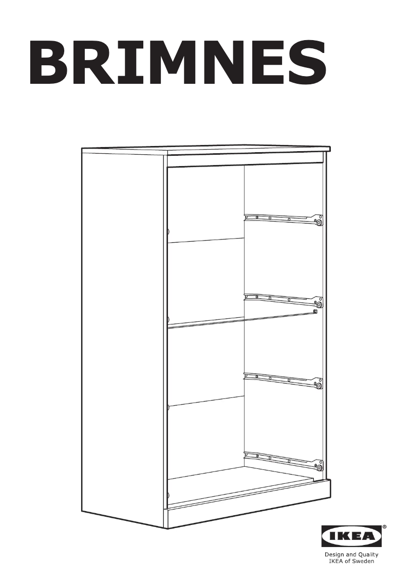 Image de la première page du manuel de l'appareil BRIMNES 904.731.27