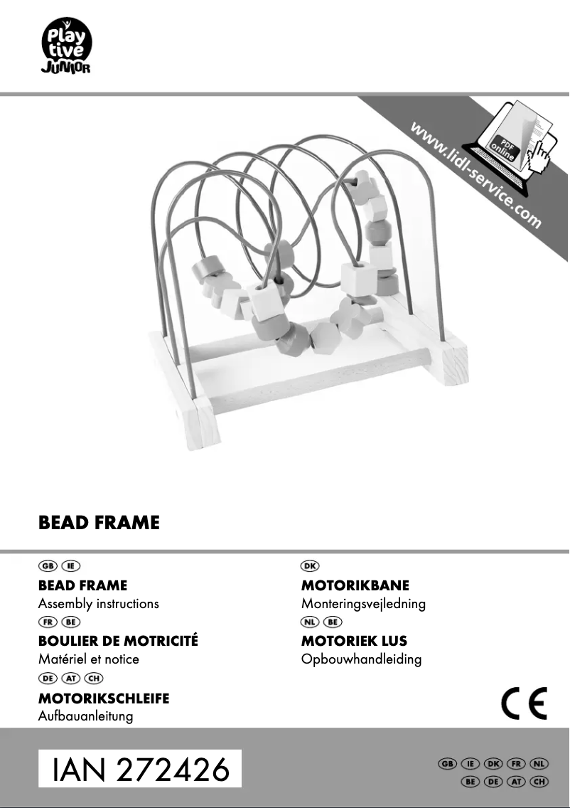 Page 1 de la notice Manuel utilisateur Playtive IAN 300004