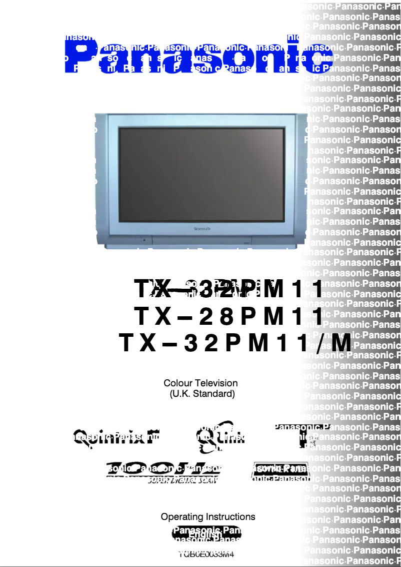Imagen de la primera página del manual del dispositivo TX-32PM11M