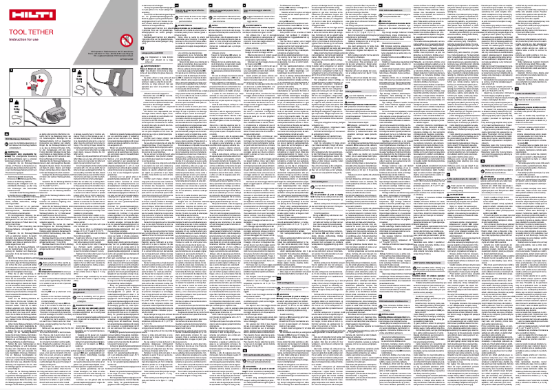 Page n°1 - Manuel utilisateur Hilti 15lbs