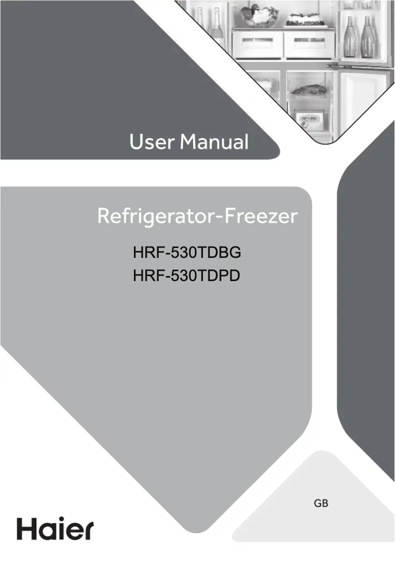 Page n°1 - Manuel utilisateur Haier HRF-530TDPD