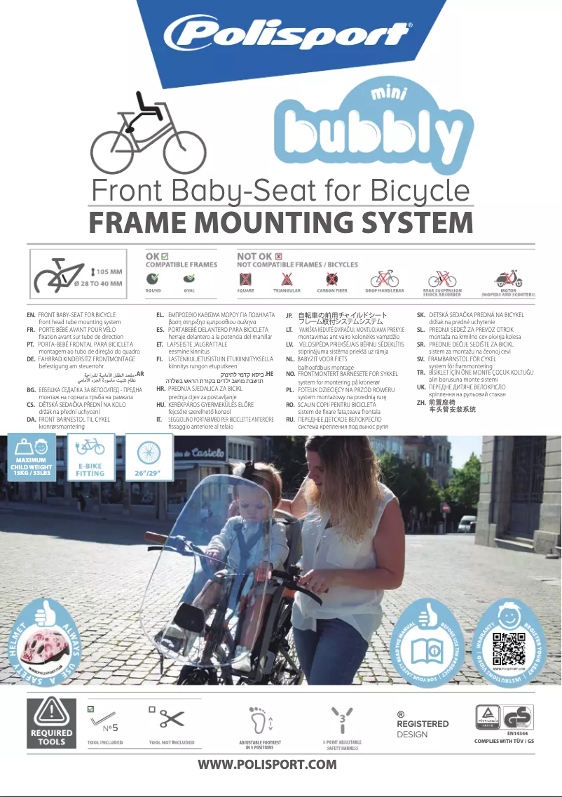 Image de la première page du manuel de l'appareil Bubbly Mini