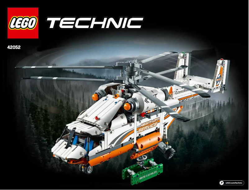 Page 1 de la notice Manuel utilisateur Lego Technic 42052