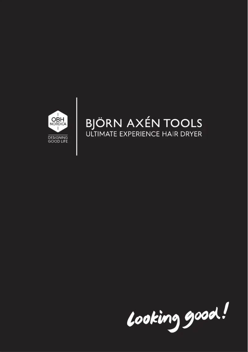 Page n°1 - Manuel utilisateur OBH Nordica Björn Axén Ultimate Experience NV9240N0