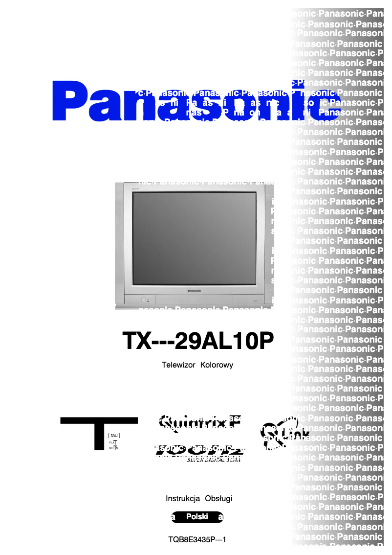 Page 1 de la notice Manuel utilisateur Panasonic TX-29AL10P