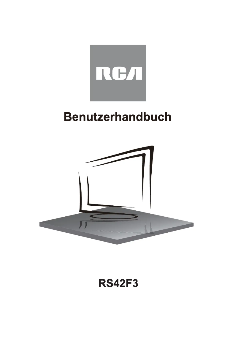 Page 1 de la notice Manuel utilisateur RCA RS42F3