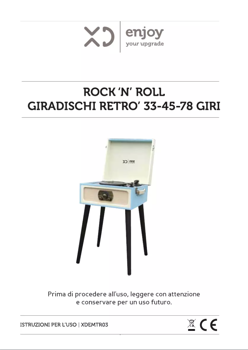 Page 1 de la notice Manuel utilisateur XD EMTR03