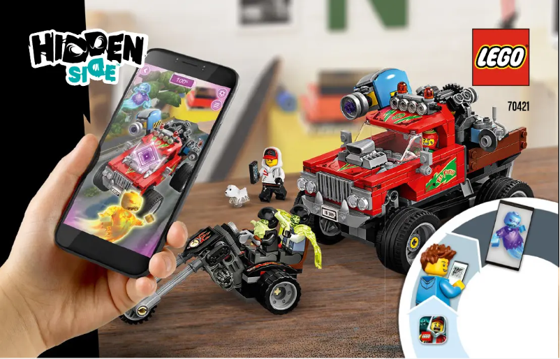Page 1 de la notice Manuel utilisateur Lego Hidden Side 70421