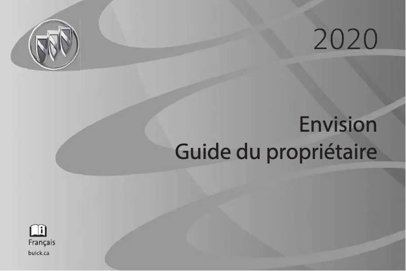Page n°1 - Manuel utilisateur Buick Envision (2020)