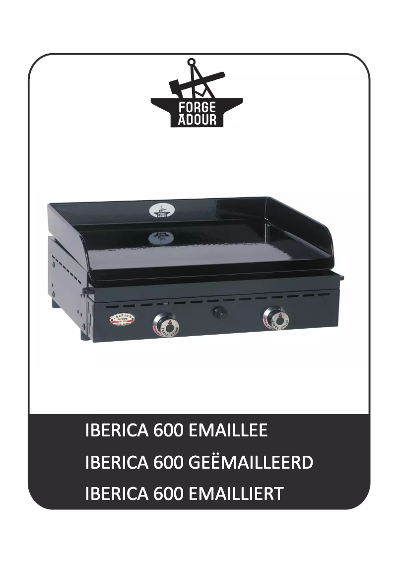Página 1 del manual Manual de usuario Forge Adour Iberica 600