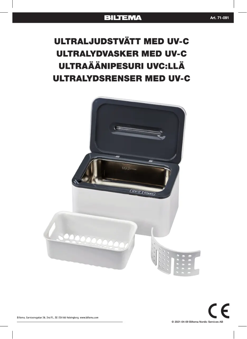 Imagen de la primera página del manual del dispositivo 71-091