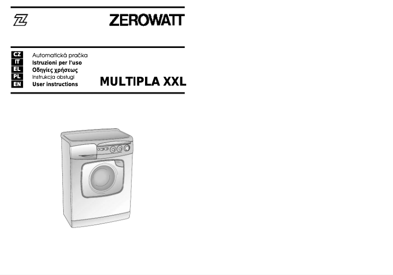 Image de la première page du manuel de l'appareil Lady Multipla 7XXL