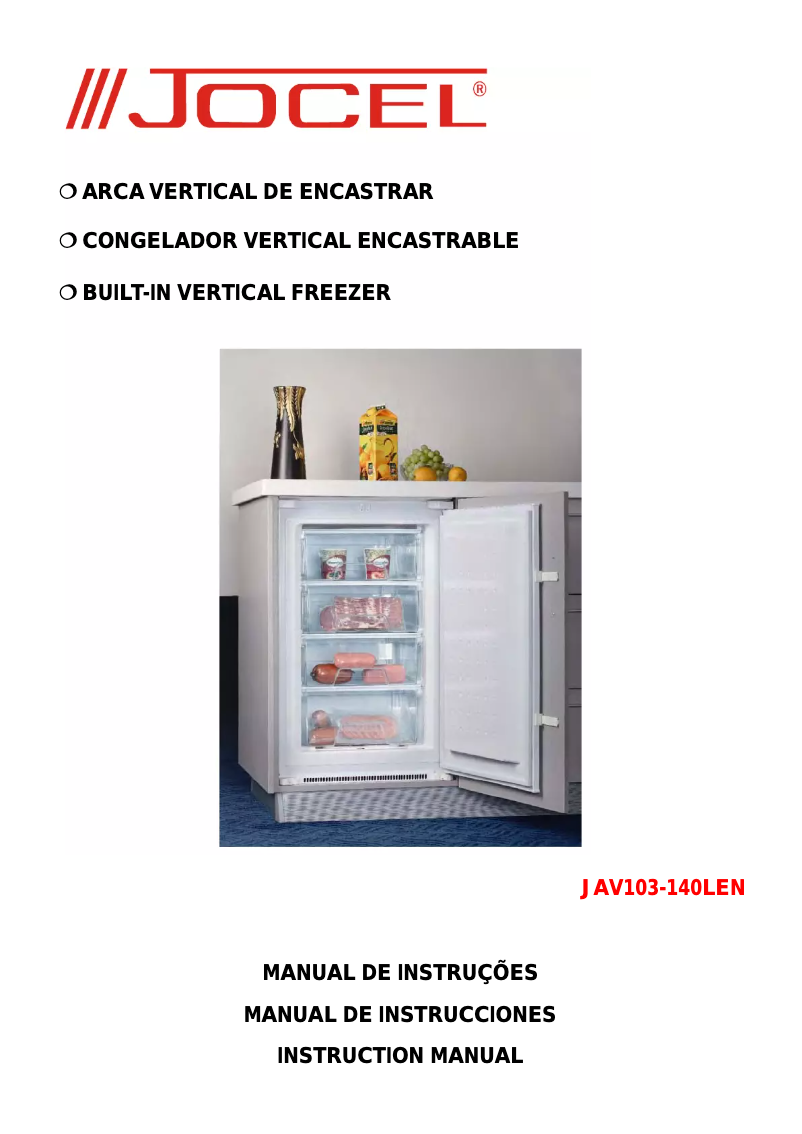 Image de la première page du manuel de l'appareil JAV103-140LEN