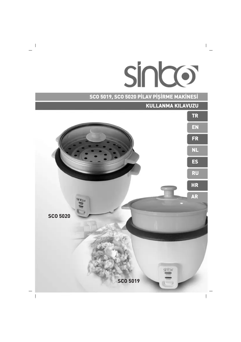 Image de la première page du manuel de l'appareil SCO-5020