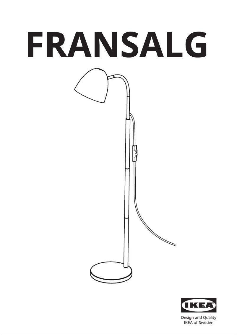 Imagen de la primera página del manual del dispositivo FRANSALG 805.193.38