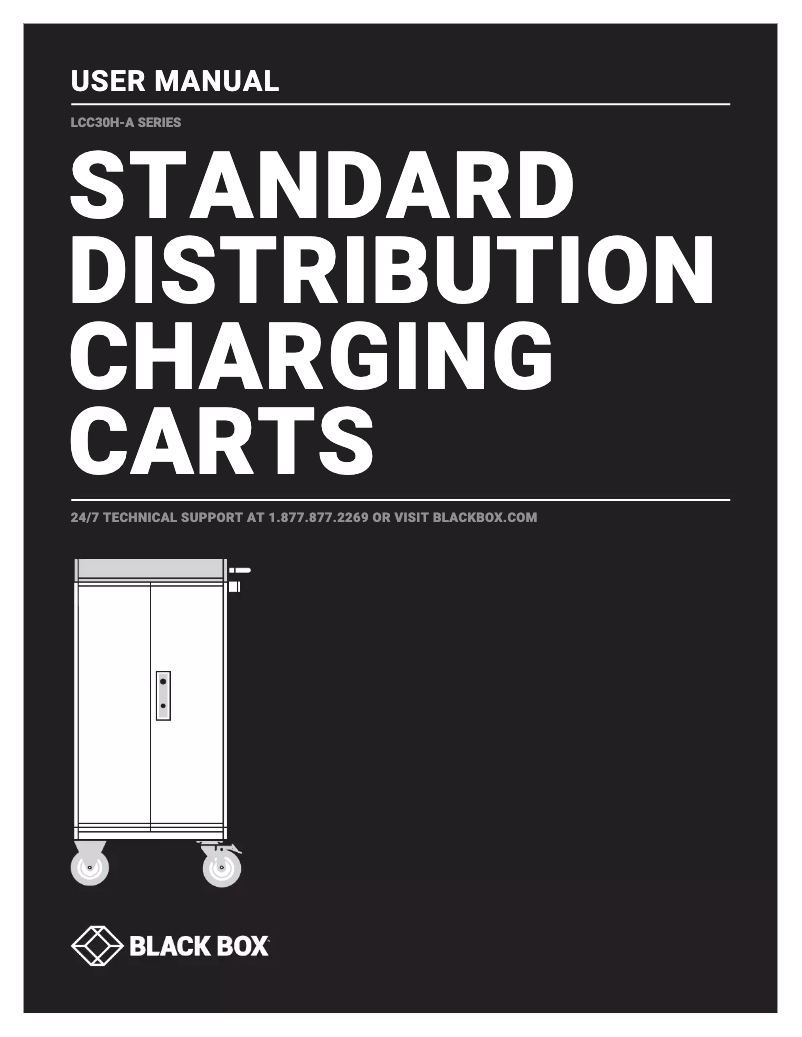 Page n°1 - Manuel utilisateur Black Box LCC30H-AP