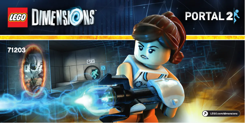 Página 1 del manual Manual de usuario Lego Portal 2 Level Pack 71203