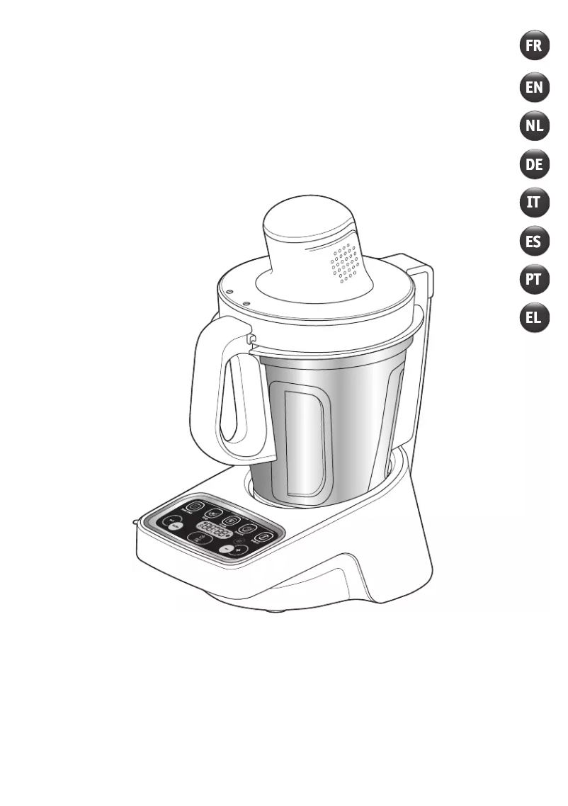 Page 1 de la notice Manuel utilisateur Moulinex Volupta