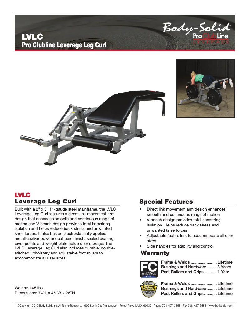 Image de la première page du manuel de l'appareil LVLC