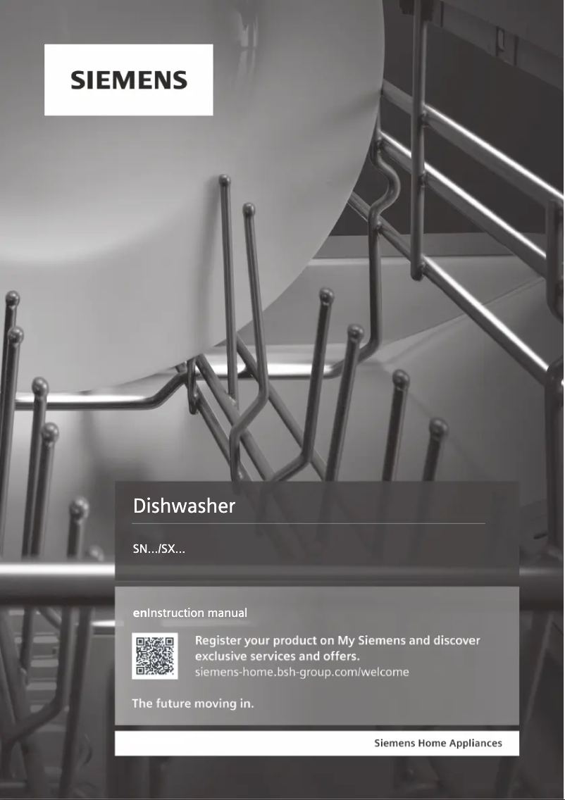 Image de la première page du manuel de l'appareil SN278I46TM