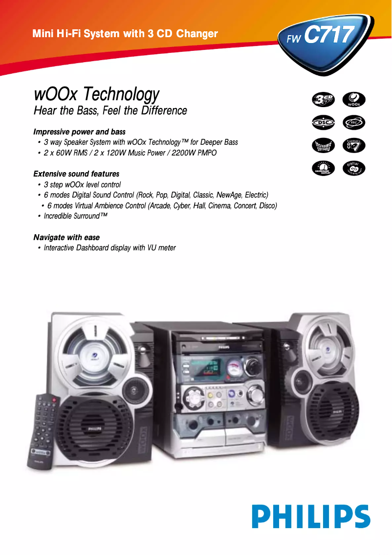 Image de la première page du manuel de l'appareil FW-C577