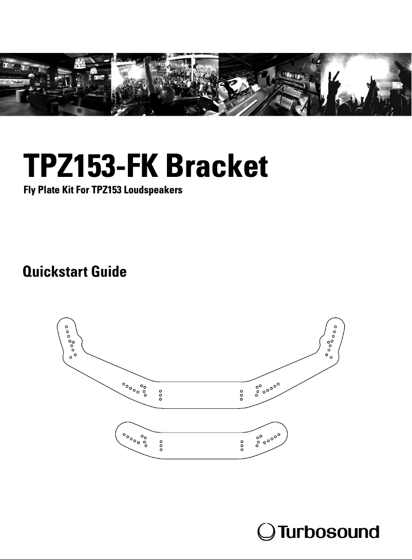 Page n°1 - Guide de démarrage rapide Turbosound TPZ153-FK