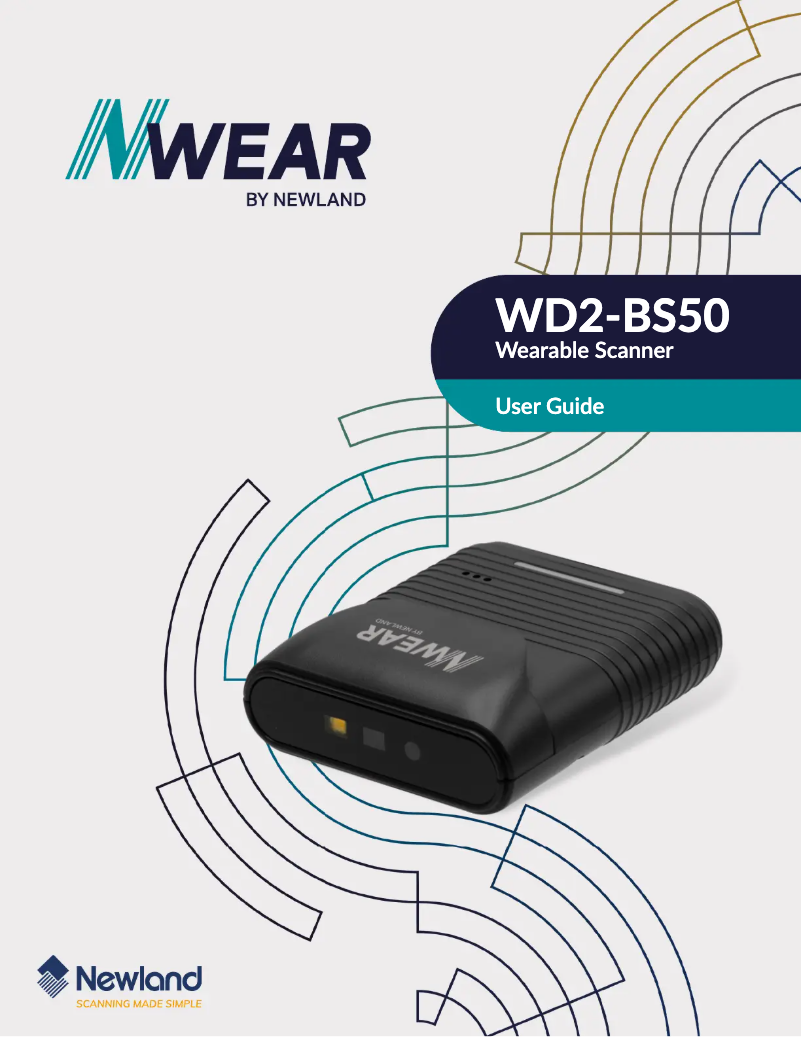 Page 1 de la notice Manuel utilisateur Newland WD2-BS50