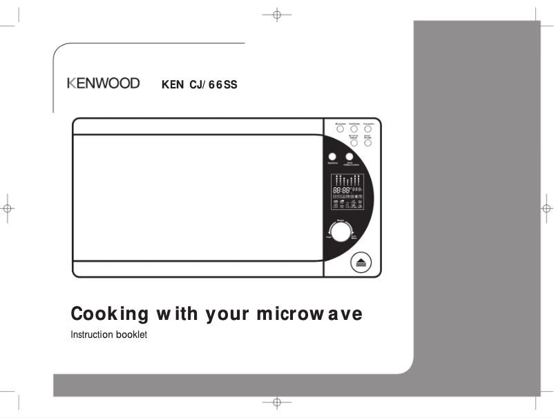Page n°1 - Manuel utilisateur Kenwood CJ66SS
