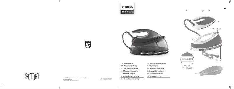 Página 1 del manual Manual de usuario Philips PerfectCare Compact GC7829