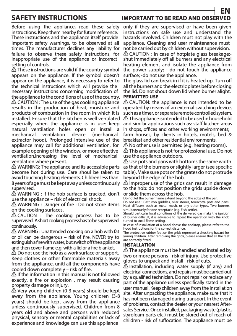 Image de la première page du manuel de l'appareil PCN 752 T/IX/HAR