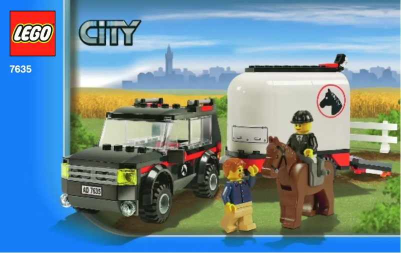 Page n°1 - Manuel utilisateur Lego City 7635