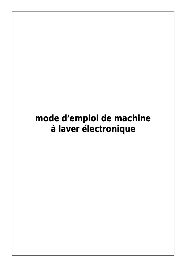 Page n°1 - Manuel utilisateur Clayton CL1407TRS